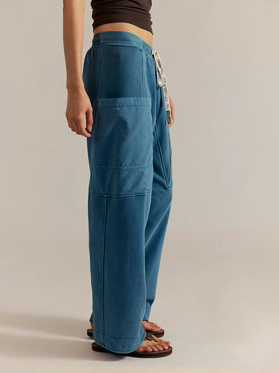 Women‘s Relaxed Utility Cargo Sweatpants