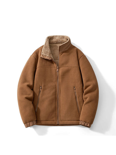 Men's Sherpa Lined Fleece Jacket