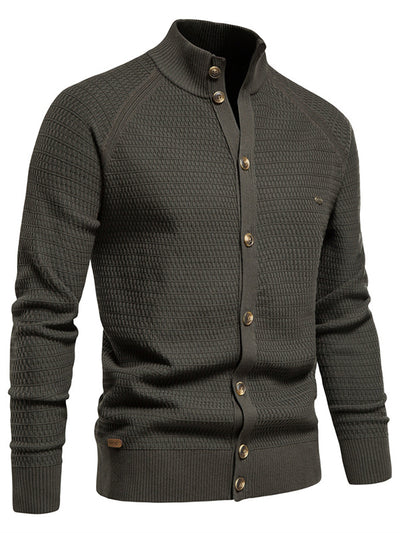 Men's Knitted Cardigan Sweater