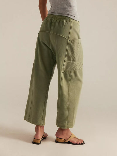 Women‘s Relaxed Utility Cargo Sweatpants