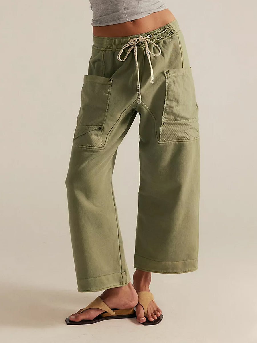 Women‘s Relaxed Utility Cargo Sweatpants