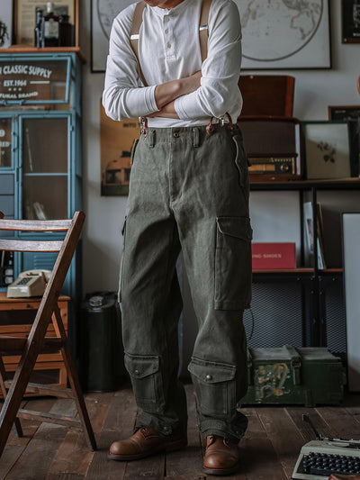 Pantalones resistentes de granito de 21.5 oz