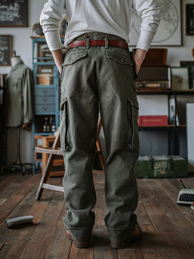 Pantalones resistentes de granito de 21.5 oz