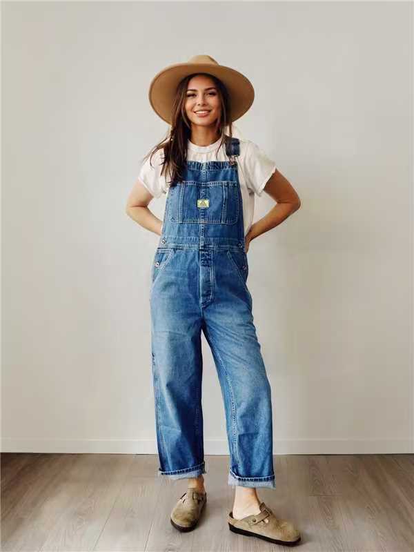 Peto vaquero para mujer