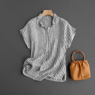 100% Linen Short Sleeve Shirt